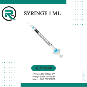 1 ml syringe with needle
