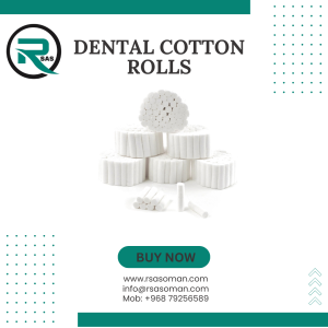 Dental cotton rolls for moisture control